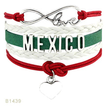 Load image into Gallery viewer, Mexico Love Infinity Bracelet