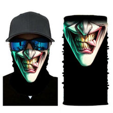 Load image into Gallery viewer, Mexico "Dia de Muertos" Bandana Scarf & Face Mask 3D Designs