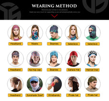 Load image into Gallery viewer, USA Colors Bandana Scarf & Face Mask 3D Design
