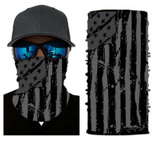 Load image into Gallery viewer, USA Colors Bandana Scarf & Face Mask 3D Design