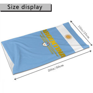 Argentina Colors Scarf & Face Mask