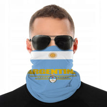 Load image into Gallery viewer, Argentina Colors Scarf &amp; Face Mask
