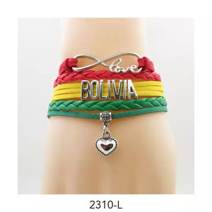 Bolivia Love Infinity Bracelet