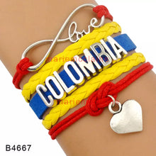 Load image into Gallery viewer, Colombia Love Infinity Bracelet
