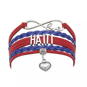 Haiti Love Infinity Bracelet