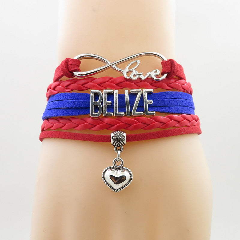Belize Love Infinity Bracelet