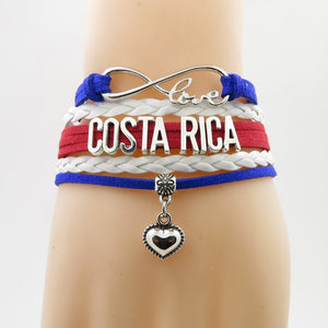 Costa Rica Love Infinity Bracelet