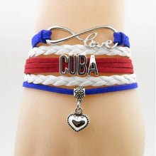 Load image into Gallery viewer, Cuba Love Infinity Bracelet
