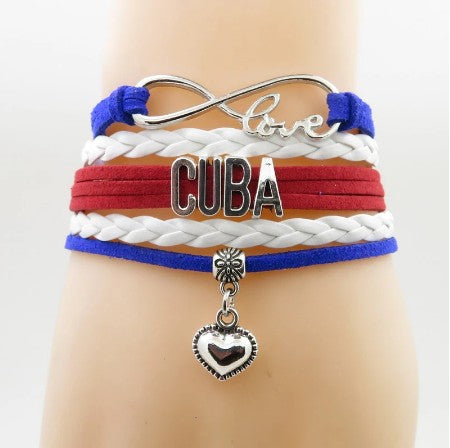 Cuba Love Infinity Bracelet