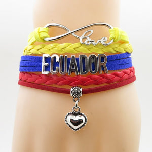 Ecuador Love Infinity Bracelet