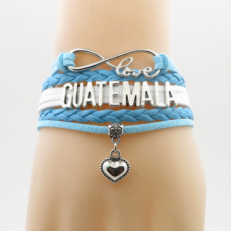 Guatemala Love Infinity Bracelet