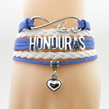Load image into Gallery viewer, Honduras Love Infinity Bracelet

