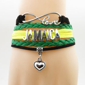Jamaica Love Infinity Bracelet