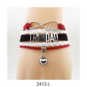 Trinidad Love Infinity Bracelet