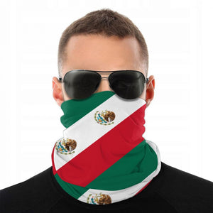 Viva Mexico Colors Scarf & Half Face Mask
