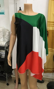 Mexico National Flag Woman Costume Dress