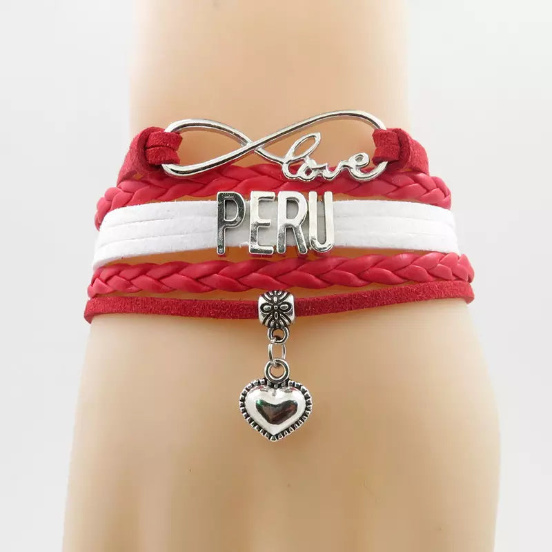 Peru Love Infinity Bracelet