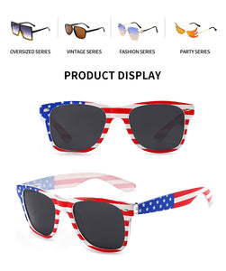 USA Colors Vintage American Wayfer Fashion Sunglasses