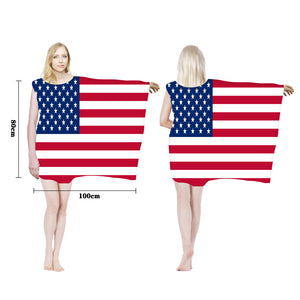 USA National Flag Woman Costume Dress