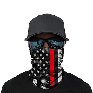 USA Colors Bandana Scarf & Face Mask 3D Design
