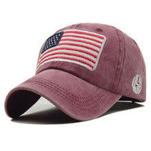 Load image into Gallery viewer, USA / American Flag Sport Snapback Cap

