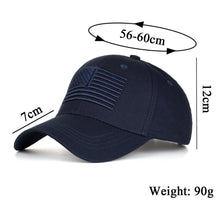 Load image into Gallery viewer, American Flag Military Tactical Baseball Cap
